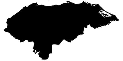地图洪都拉斯矢量地图