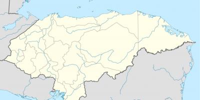 地图显示洪都拉斯